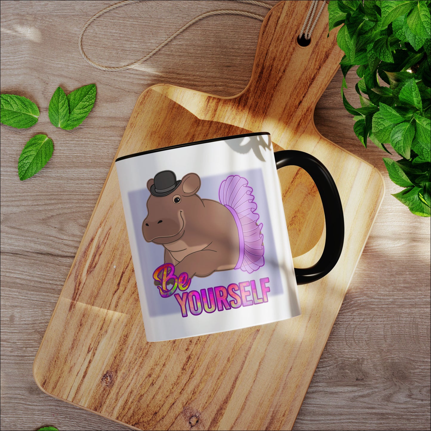 Dash Be Yourself Mug in two sizes