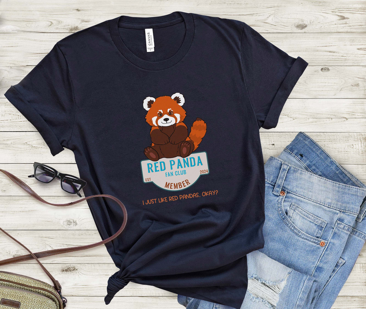 Red Panda Fan Club Unisex T-shirt