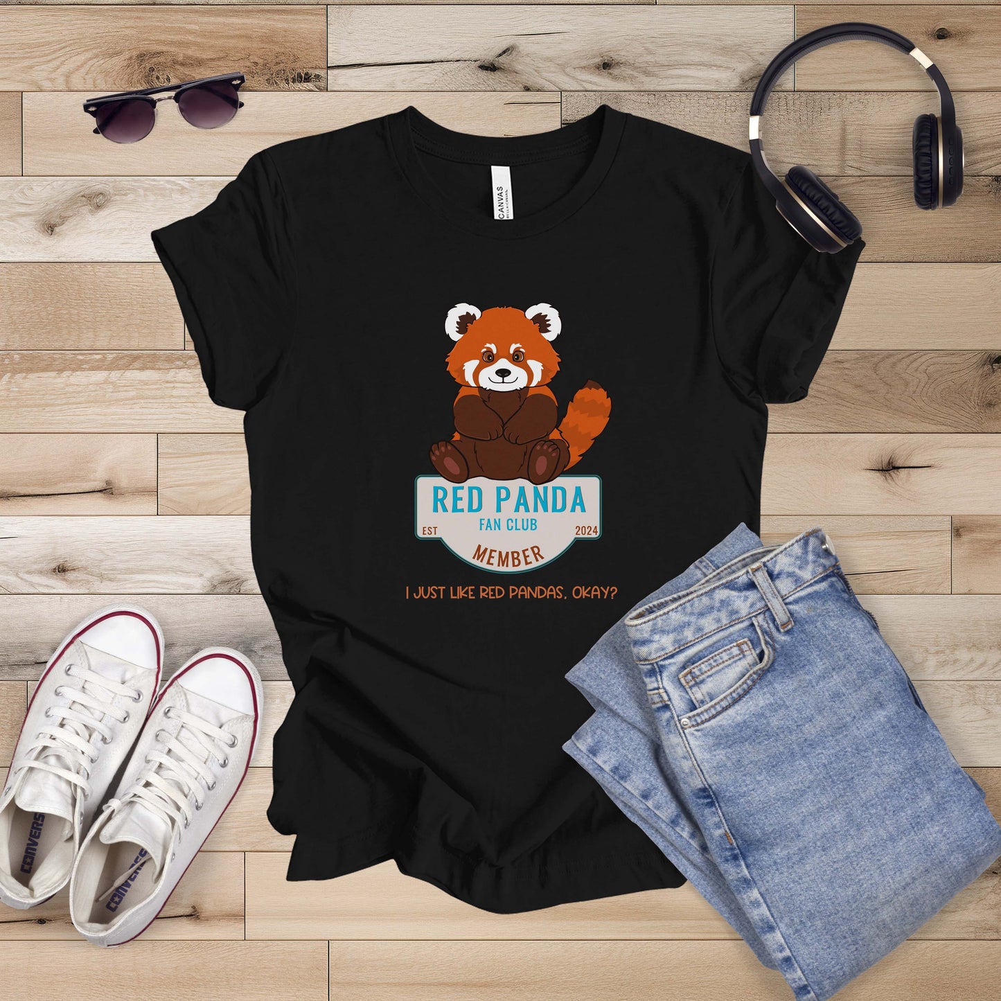 Red Panda Fan Club Unisex T-shirt