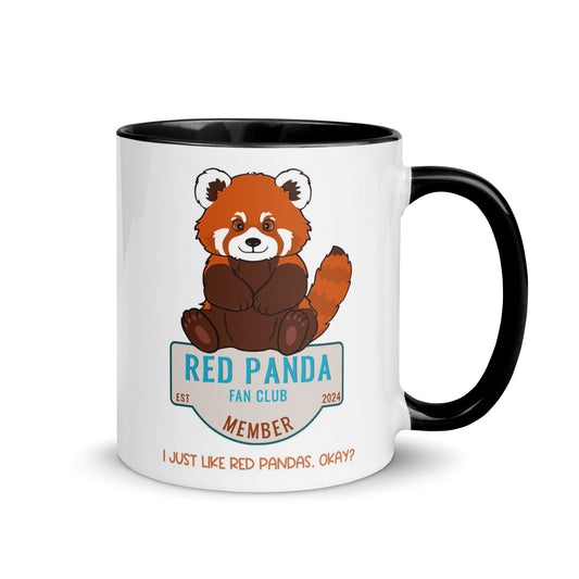 Red Panda Fan Club Mug in two sizes