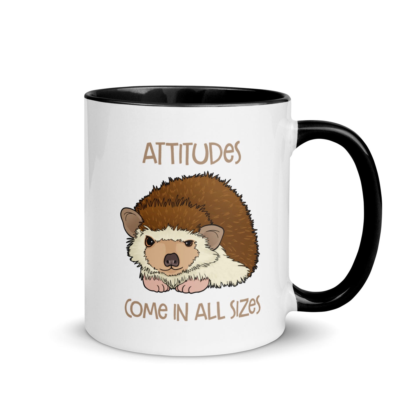 Hedgehog Attitude Mug in two sizes