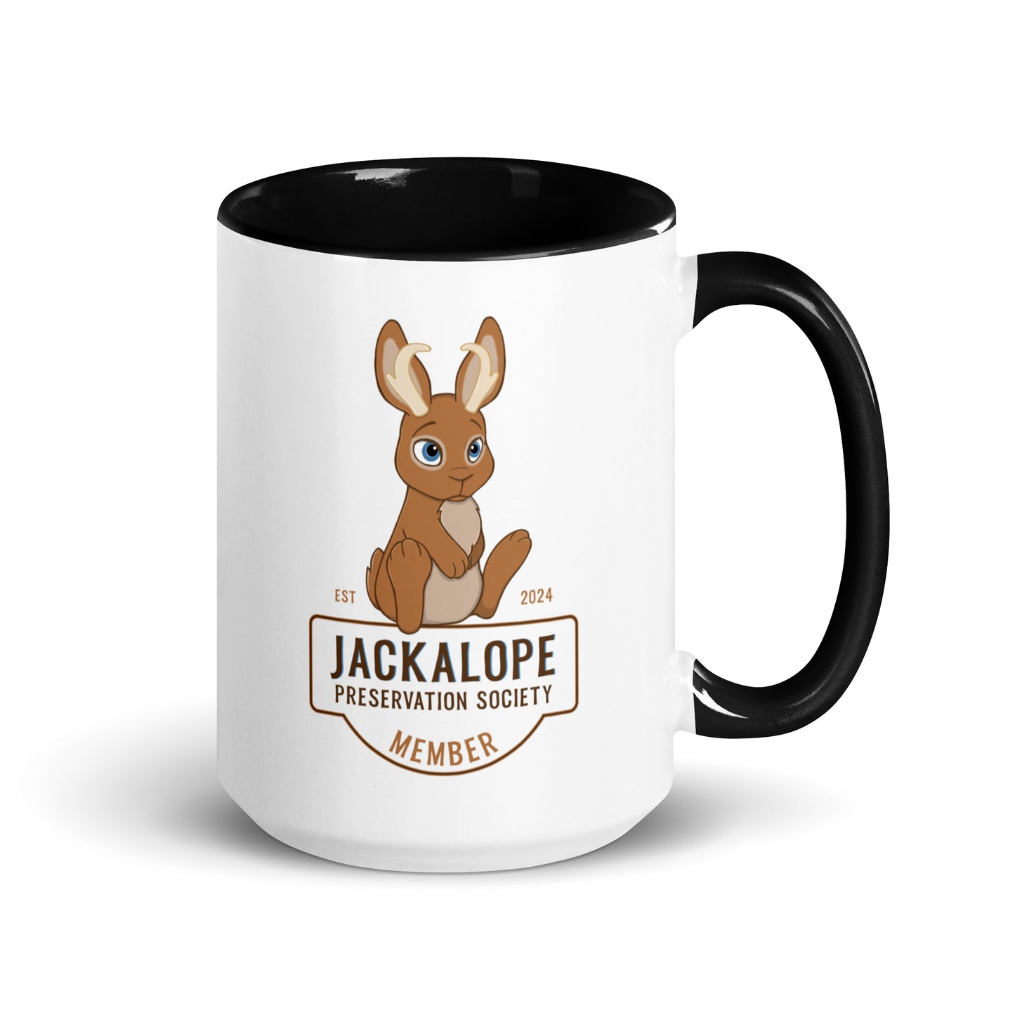 Jackalope Preservation Society Mug in two sizes